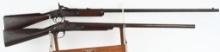 LOT OF 2: CUT DOWN ANTIQUE MILITARY RIFLES