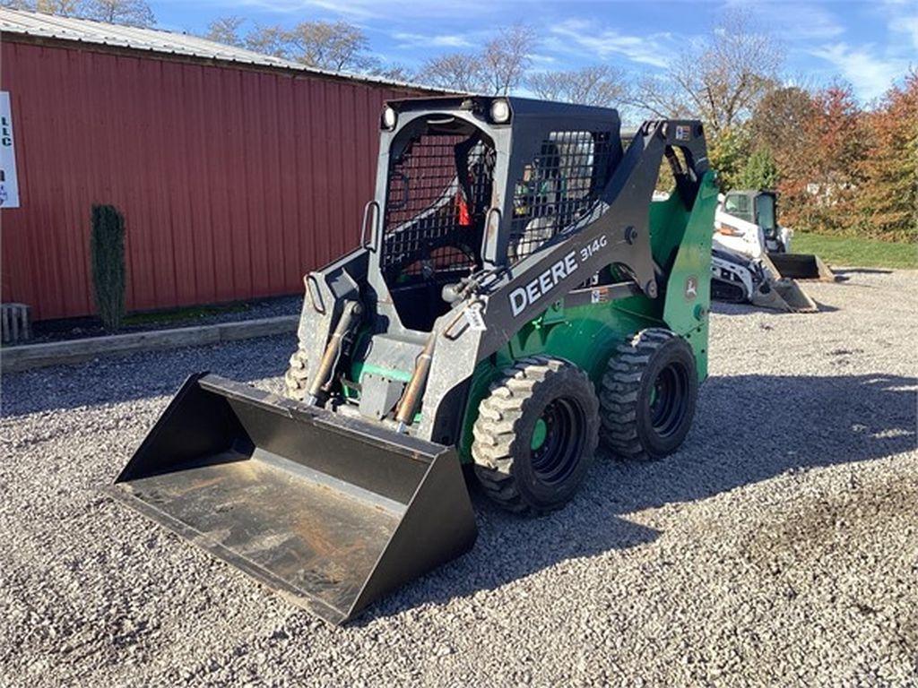 2017 DEERE 314G SKID STEER LOADER