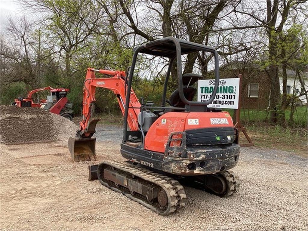 2020 KUBOTA KX71-3 MINI EXCAVATOR