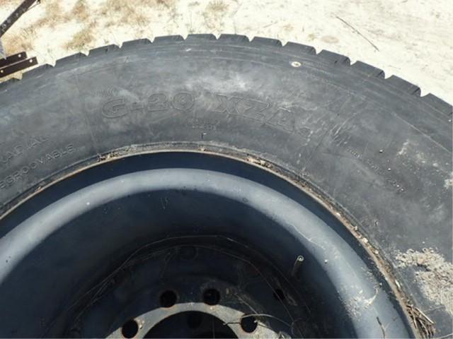 (2) Michelin Military Tires & Rims
