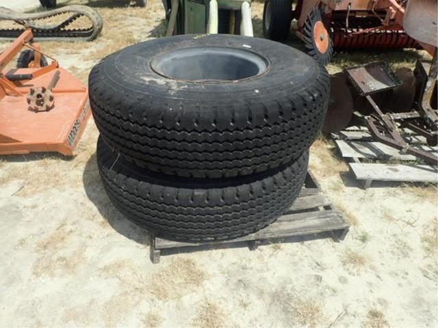 (2) Michelin Military Tires & Rims