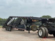 2021 KAUFMAN MINI-5 PRO SERIES CAR HAULER GOOSENECK TRAILER