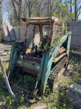 As-is Takeuchi Rubber Track Skid Steer #TL26 ( No Engine No attachment)