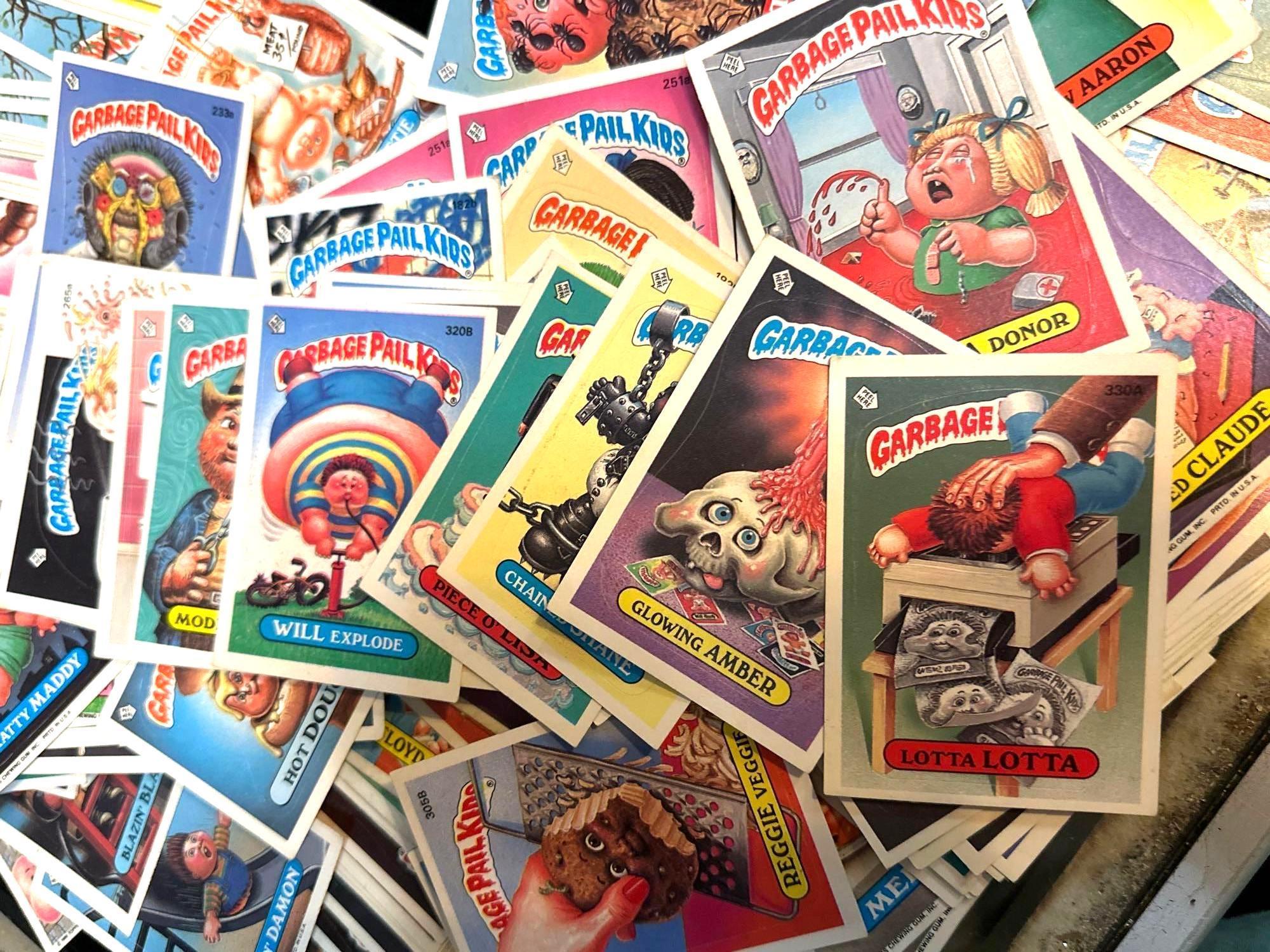 Big Stack of unsearched 1980's Garbage Pail Kids