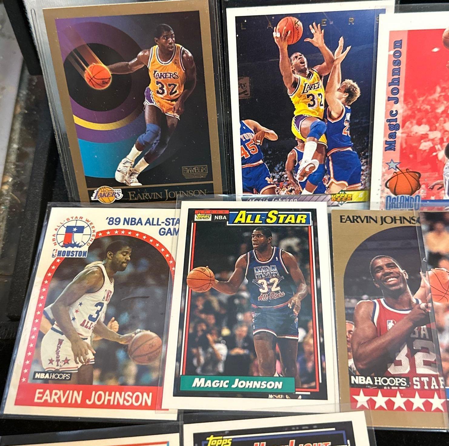 Magic Johnson Card Collection