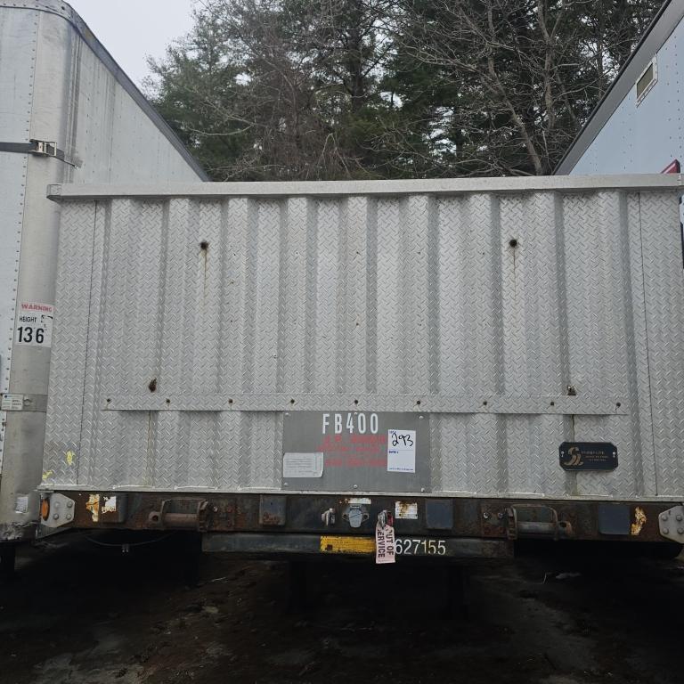 2002 utility high flat trailer