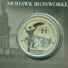 2015 MOHAWK IRONWORKERS $1 COIN & CURRENCY SET