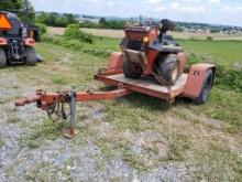 2006 Ditch Witch 1820 Trencher on Trailer 'Title in the Office for Trailer'