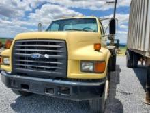 1998 Ford  F700 Flatbed Truck 'Title Sale Day'