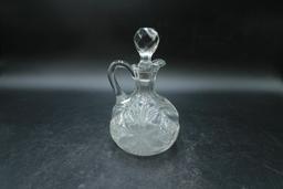 Crystal Vinegar Cruet