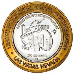 .999 Fine Silver Las Vegas Club Las Vegas, NV $10 Limited Edition Gaming Token