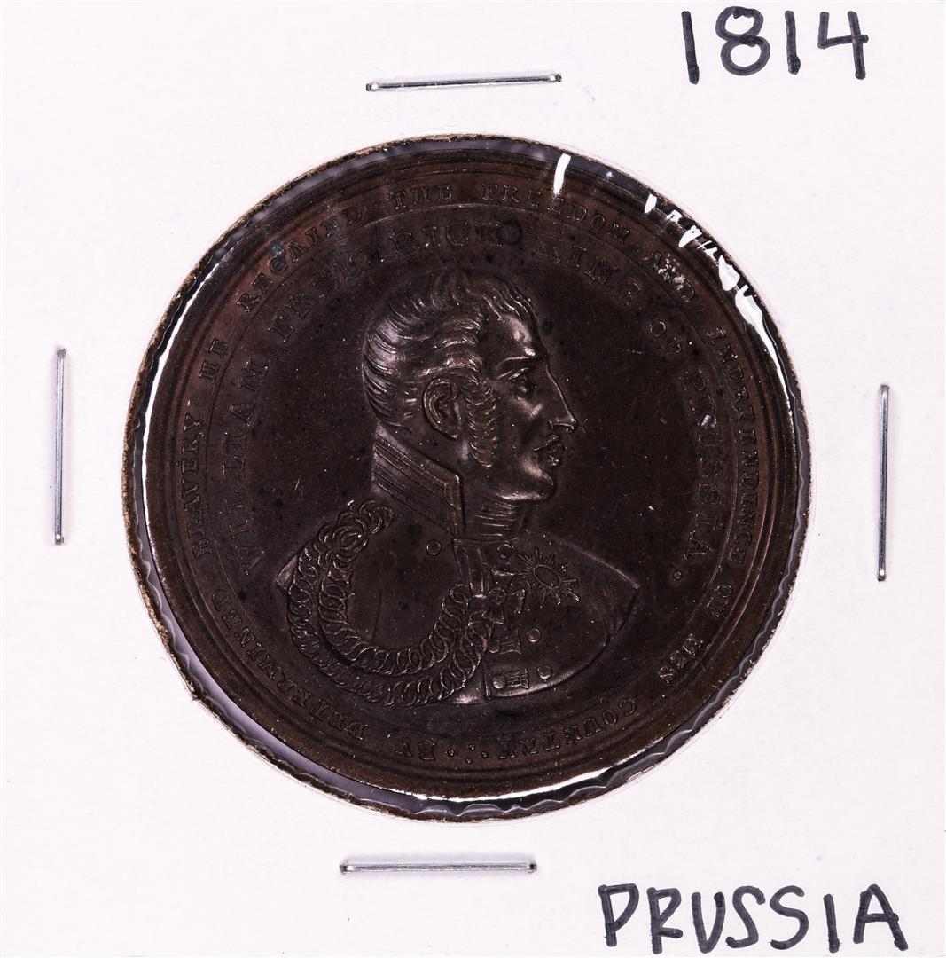 1814 Prussia William Fredrick Bronze Medal