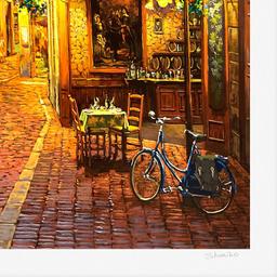 Viktor Shvaiko "Au Petit Marquis" Limited Edition Printer's Proof on Paper