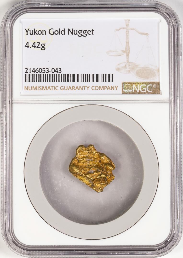 4.42 Gram Yukon Gold Nugget NGC Graded