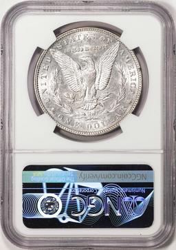 1893 $1 Morgan Silver Dollar Coin NGC AU55