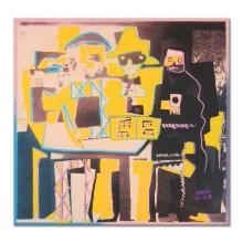 Ringo Daniel Funes "Three Musicians (Picasso)" Original Mixed Media on Canvas