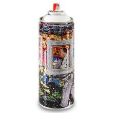 Mr. Brainwash "Wall Frame" Limited Edition Hand Painted Spray Can