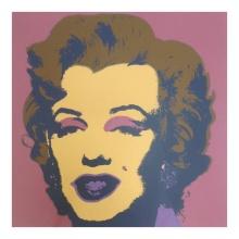 Andy Warhol "Marilyn 1127" Print Serigraph On Paper