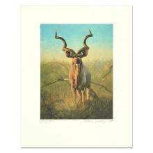 Peter Darro (1917-1997) "Pronghorns" Limited Edition Lithograph On Paper