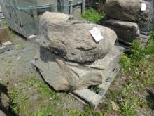 (2) Field Stone Boulders, Sold by the Pallet