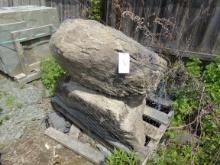 (2) Field Stone Boulders, Sold by the Pallet