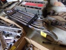 Group of Lg Combination Wrenches, Up To 2''  (10)