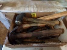 Box of Misc. Hammers  (90)