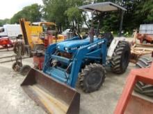 Ford 1920, 4 WD, Dsl. Tractor, 7108 Loader, Canopy, 1453 Hours, 3 PT, PTO