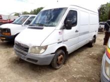 2004 Sprinter Freightliner 3500 SCH Van, Dual Rear Wheel, Sprinter Van, Mer