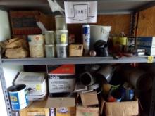 Contents of Middle 2 Shelves of Lot 213, Nails, Fasteners and Hardware (See
