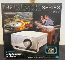 The Black Series portable entertainment projector