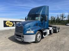 2014 Mack CXU613 Tri-Axle Truck Tractor