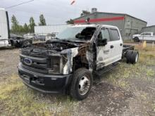 2019 Ford F550 Cab and Chassis