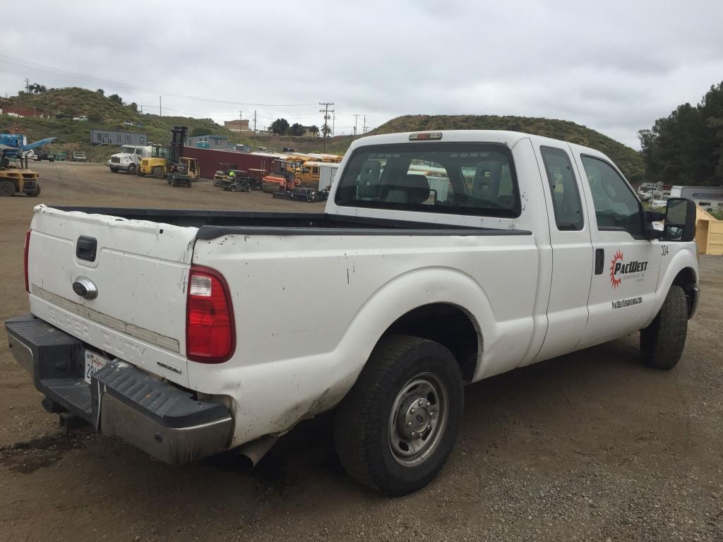 2013 Ford F250 Extended Cab Pickup,