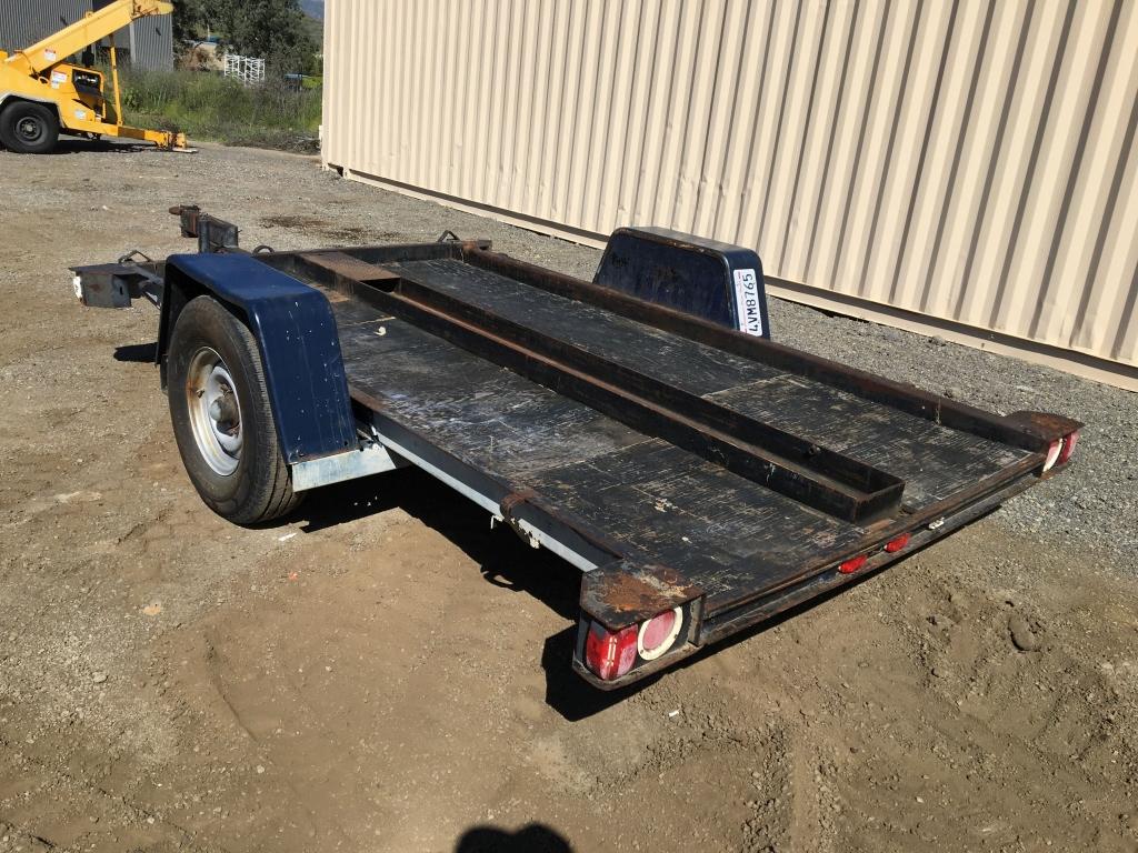 1972 Surly Tilt Deck Equipment Trailer,