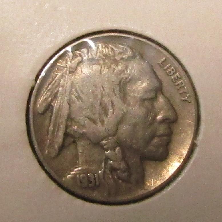 1931-S BUFFALO NICKEL VF