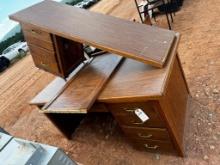 HEAVY DUTY WOODEN DESK