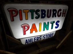 Pittsburgh Paints  Light Sign