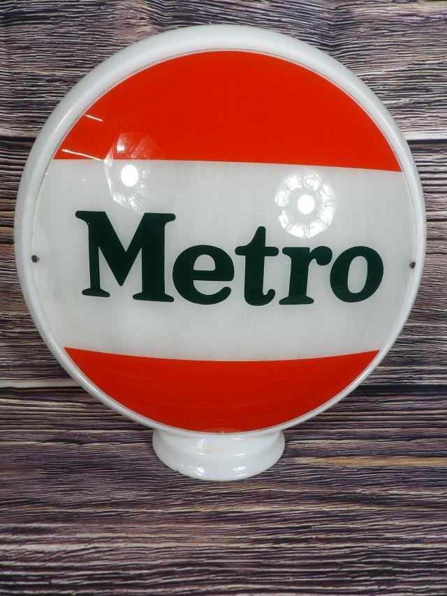 Mobil Metro Gas Pump Globe- 1 lens