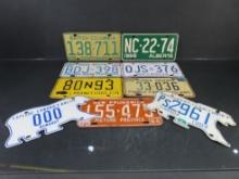 Lot of Canadian License Plates