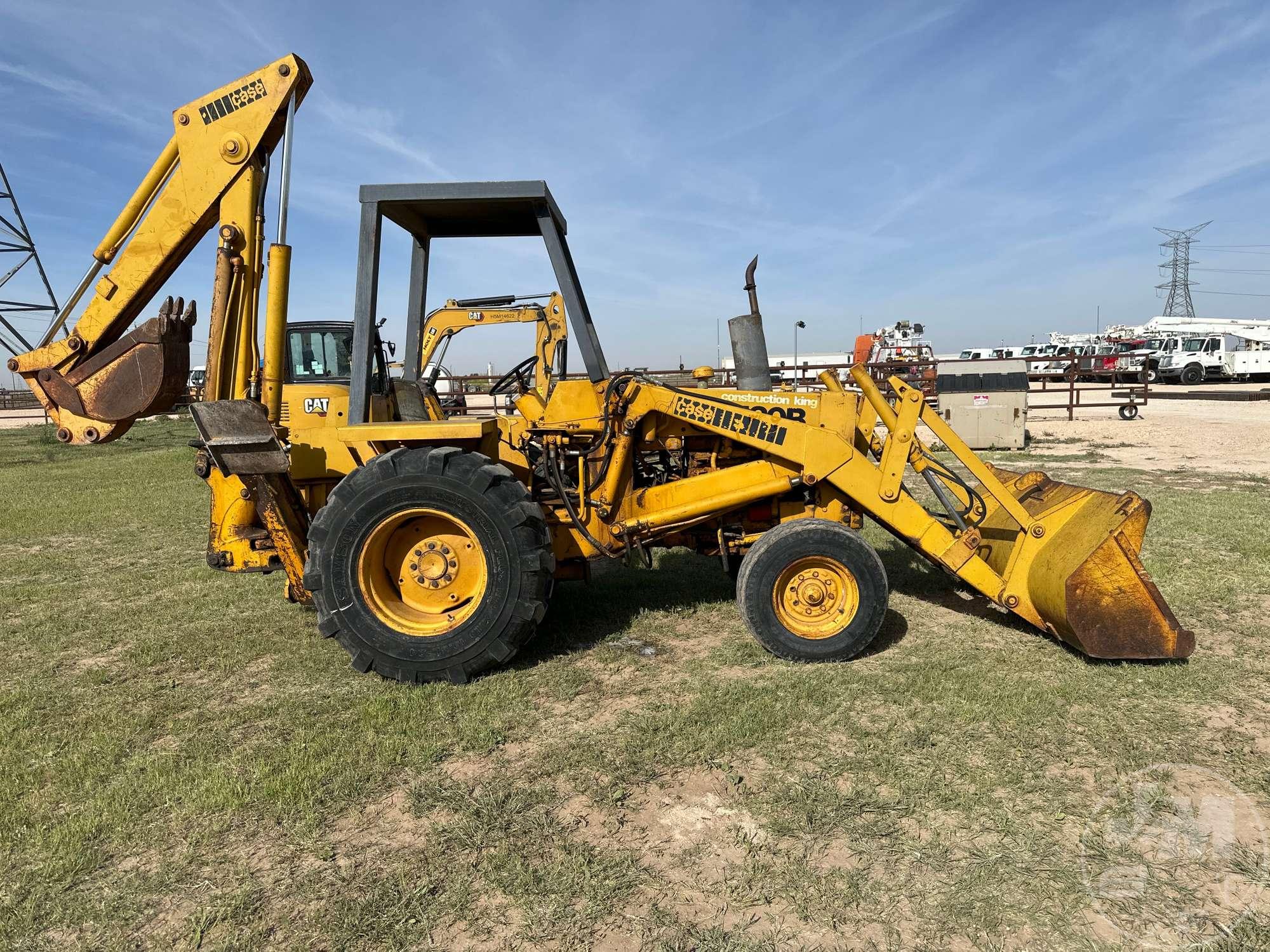 1974 CASE 580B LOADER BACKHOE SN: 5277119