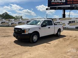 2018 FORD F-150 XL EXTENDED CAB PICKUP VIN: 1FTEX1C53JKE87070