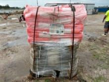 PALLET OF 100 T-TOP BOLLARD AND BASES