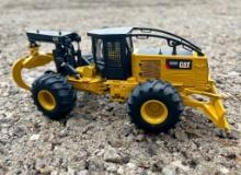 CAT 555D Wheel Skidder 1:50 Scale Replica - Die Cast Metal