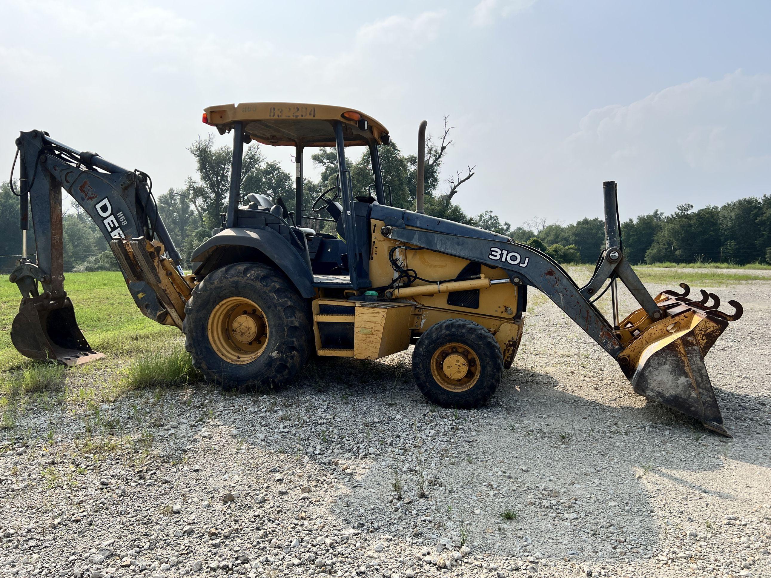 John Deere 2013 310J Backhoe SN 0190276 Franklin TX