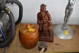 Lady Ashtray, Sailor Ceramic, Cookie Jar