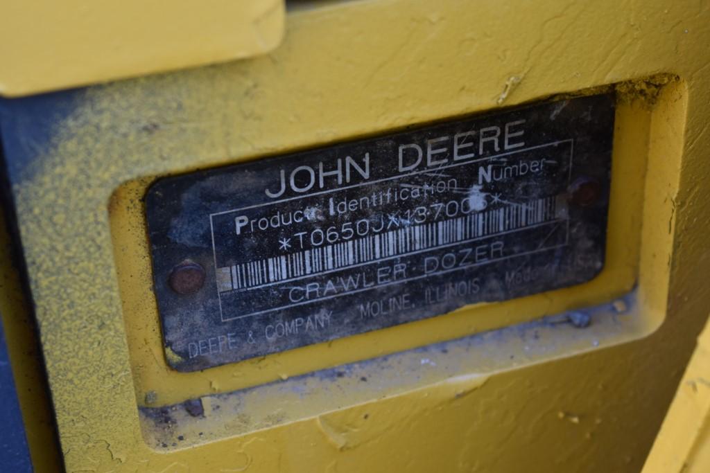 John Deere 650J LGP Dozer