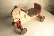 Child's Wooden Riding Horse