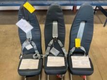 AS332 CRASHWORTHY SEAT ASSYS 19200-00-04 (1 REPAIRED & 2 INSPECTED/MODIFIED)