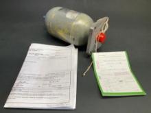 AS332 AUX PUMP ACCUMULATOR 081537-01102 (REPAIRED/TESTED)